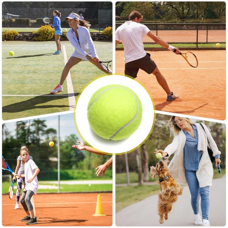 12 Pack Soft Training Tennis Balls, Low Pressure Pract Balls for Daily Training - Black V1308-DSZKI-325-2