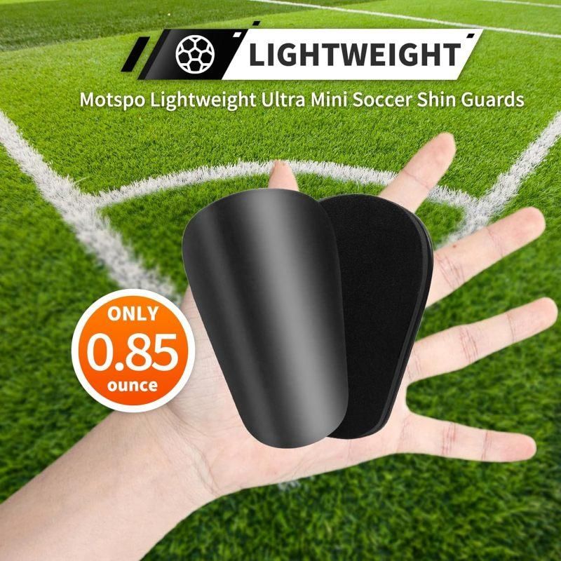 2-pack of mini soccer shin guards. Soccer protective gear - 10x6cm V1308-DSZKI-327
