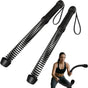 Battle Rope 2pc Cordless Portable Training Rope Fitness HIIT Muscle Exercise Black V1308-DSZKI-330