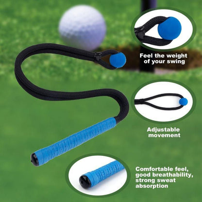 Golf swing training ropeGolf Swing Trainer Golf Exercise Aid Swing Trainer Golf - Blue V1308-DSZKI-331