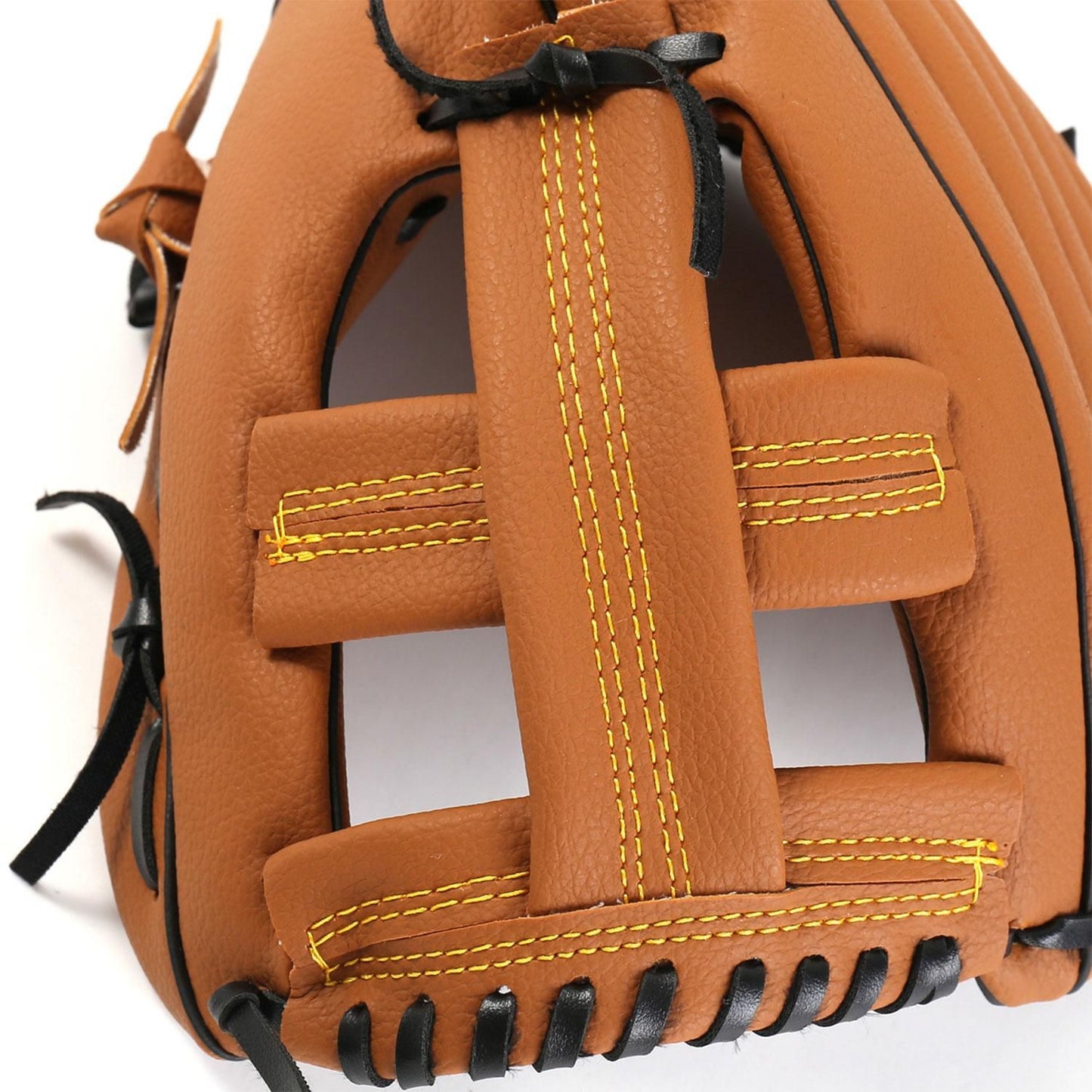 Left Hand Baseball Softball Glove, Training Beginner Mitt for Youth and Adult Players - L V1308-DSZKI-335-3