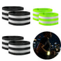 Reflective Wristbands 6 Pack Elastic Straps - High Visibility Bands for Cycling Running V1308-DSZKI-339