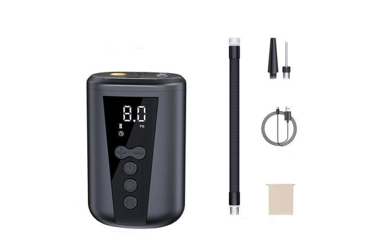 Electric Ball Pump with LCD Display Preset Pressure for Basketball Soccer V1308-DSZKI-34