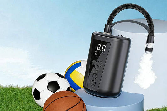 Electric Ball Pump with LCD Display Preset Pressure for Basketball Soccer V1308-DSZKI-34