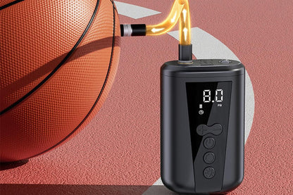 Electric Ball Pump with LCD Display Preset Pressure for Basketball Soccer V1308-DSZKI-34