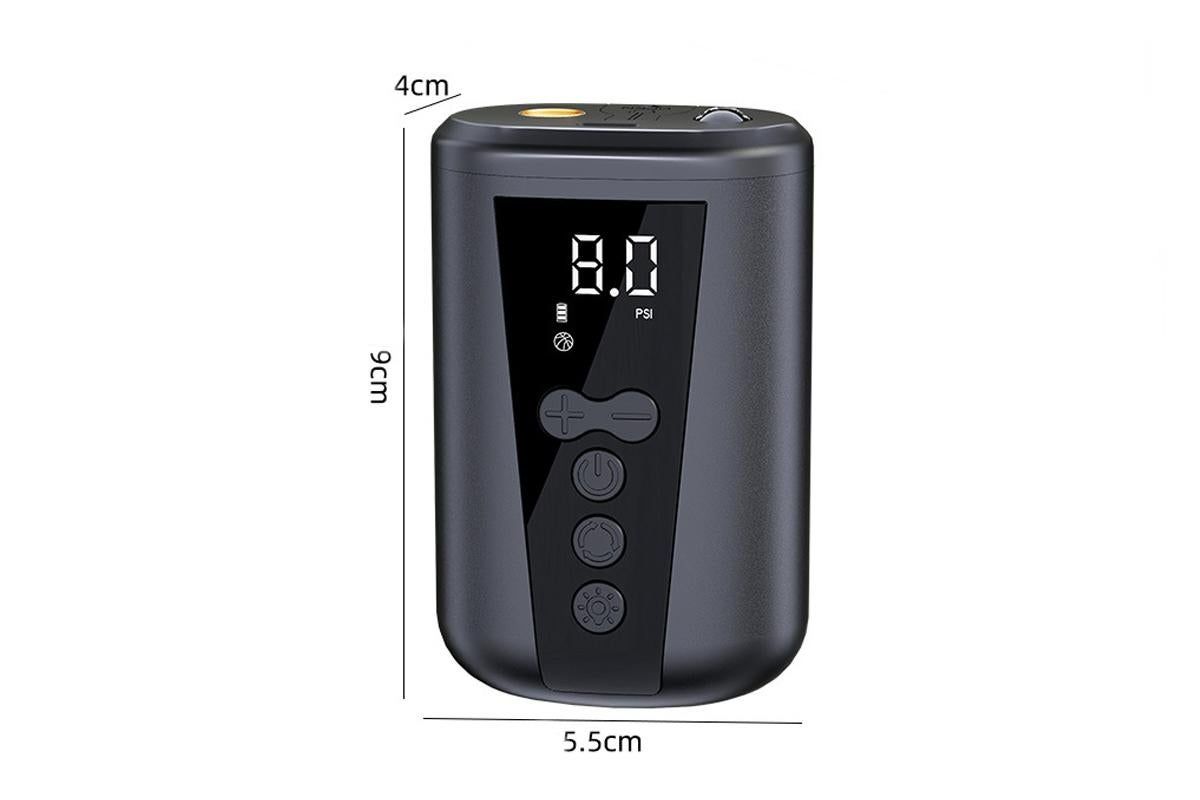 Electric Ball Pump with LCD Display Preset Pressure for Basketball Soccer V1308-DSZKI-34