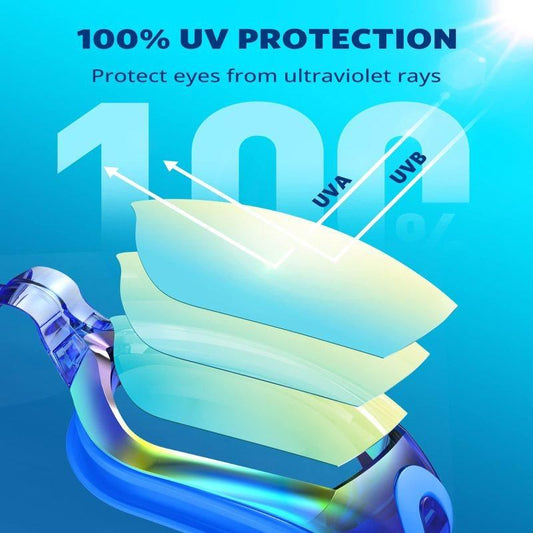 Swim Goggles, Swimming Goggles No Leaking Full Protection Adult Men Women Youth V1308-DSZKI-340