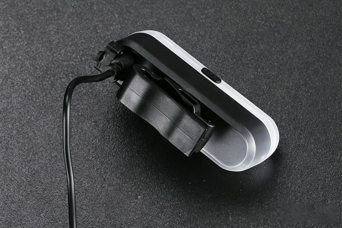 2Pcs Bike Tail Light 4 Modes Bike Rear Light Waterproof Bicycle Taillight-White V1308-DSZKI-341-1