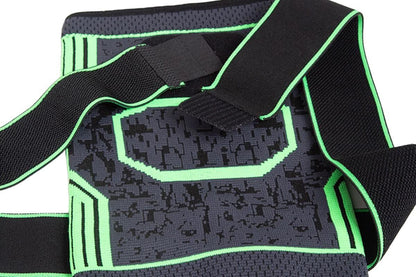 2Pcs Men Women Knee Compression Sleeve For Knee Pain Relief Supportive Knee Sleeve-Green L V1308-DSZKI-345-3