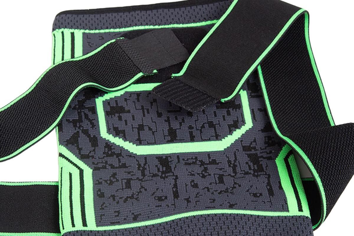2Pcs Men Women Knee Compression Sleeve For Knee Pain Relief Supportive Knee Sleeve-Green 3XL V1308-DSZKI-345-6