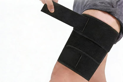 2Pcs Thigh Wrap Support Thigh Brace Adjustable Sleeve Support For Workouts V1308-DSZKI-347