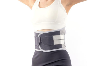 Adjustable Lumbar Support Belt Lower Back Brace With Lumbar Pad Waist Belt - M V1308-DSZKI-350-1