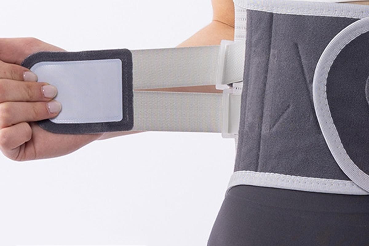 Adjustable Lumbar Support Belt Lower Back Brace With Lumbar Pad Waist Belt - M V1308-DSZKI-350-1