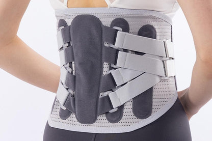 Adjustable Lumbar Support Belt Lower Back Brace With Lumbar Pad Waist Belt - L V1308-DSZKI-350-2