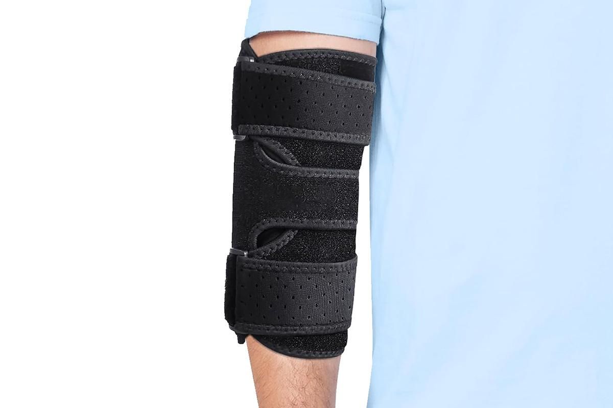 Adjustable Elbow Splint Cubital Tunnel Elbow Brace For Sleeping Tennis Elbow V1308-DSZKI-351