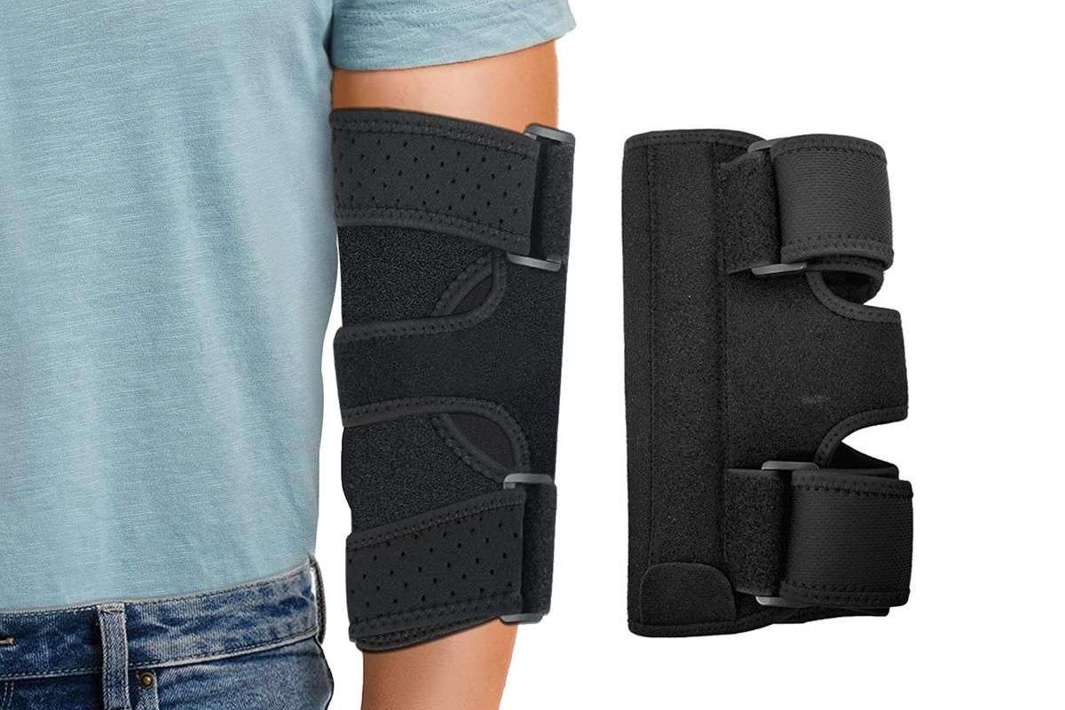 Adjustable Elbow Splint Cubital Tunnel Elbow Brace For Sleeping Tennis Elbow V1308-DSZKI-351