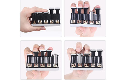 Finger Exercise Tool Guitar Hand Gripper Strengthener For Violin Piano-Grey V1308-DSZKI-353