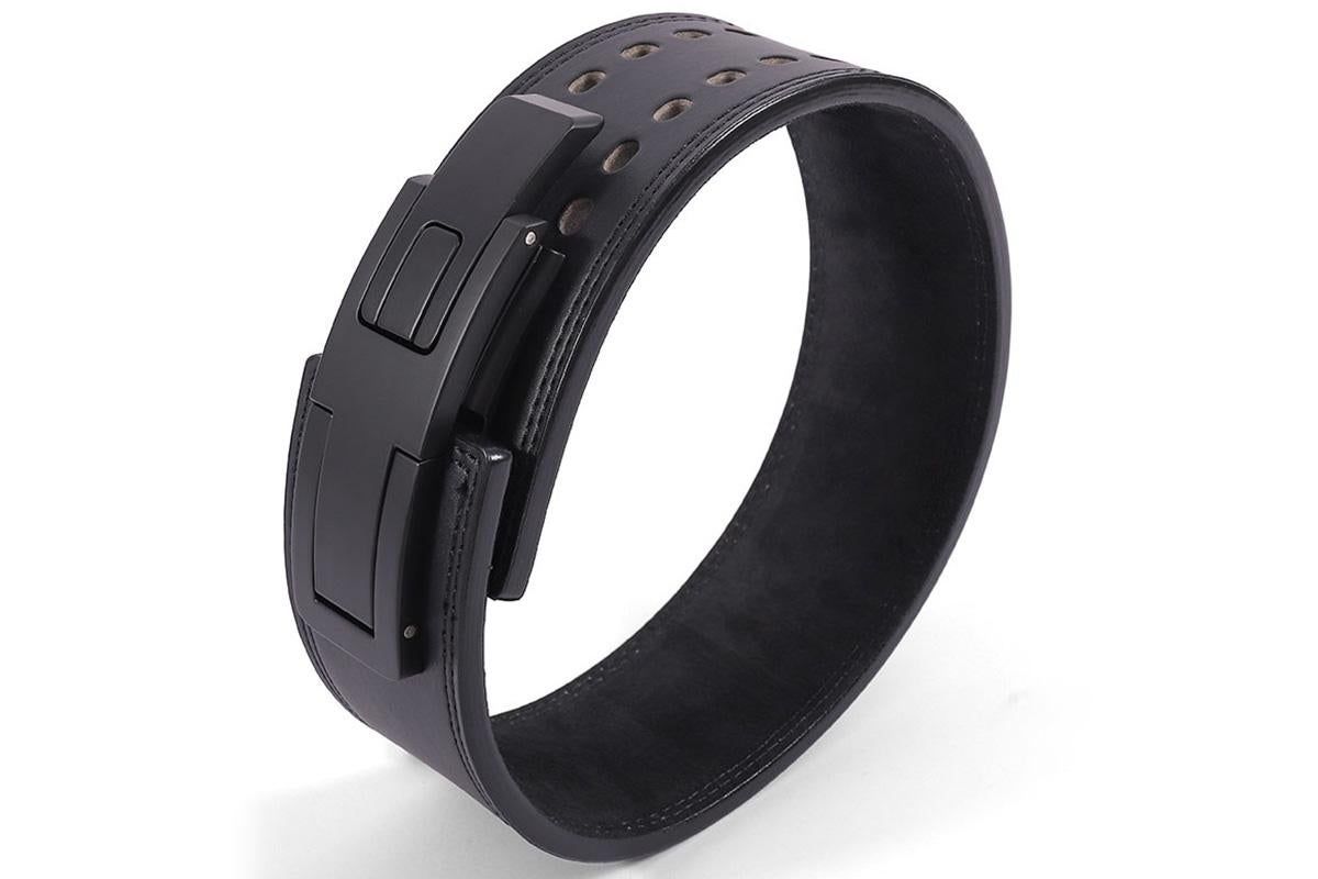 Professional Powerlifting Belt for Squat Deadlift-Black S V1308-DSZKI-357-1