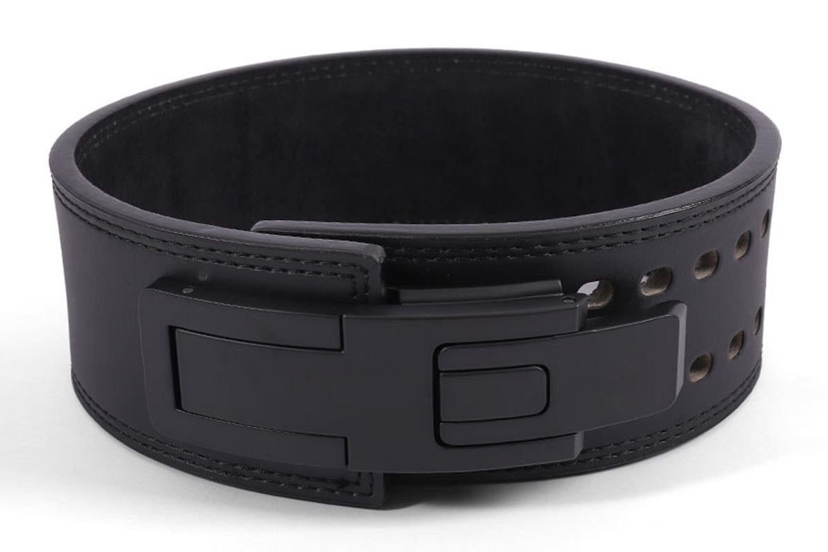 Professional Powerlifting Belt for Squat Deadlift-Black S V1308-DSZKI-357-1