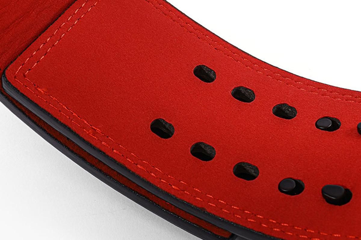 Professional Powerlifting Belt for Squat Deadlift-Red L V1308-DSZKI-358-3