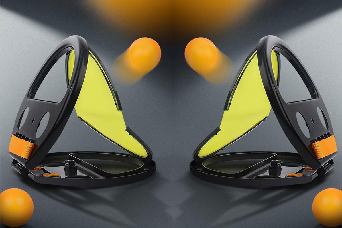 Toss And Catch Ball Set Interactive Throw And Catch Ball Hand Grip Racket With Balls V1308-DSZKI-359