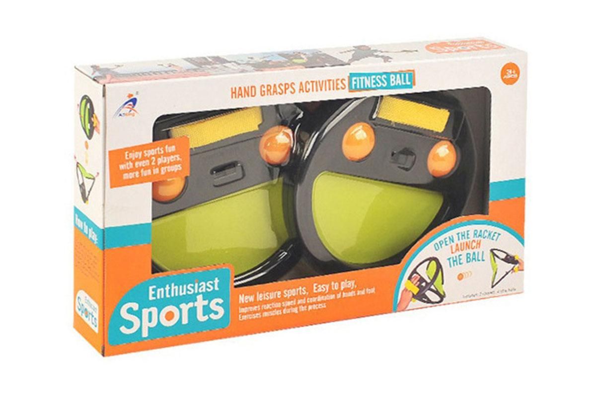 Toss And Catch Ball Set Interactive Throw And Catch Ball Hand Grip Racket With Balls V1308-DSZKI-359