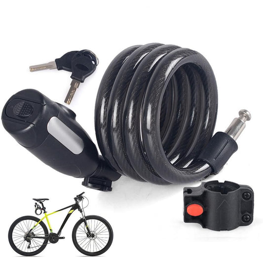Bike Lock 4FT Bike Cable Locks Heavy Duty Bicycle Lock Cable Anti-Theft Security Cable for Motorcycle Scooter V1308-DSZKI-360