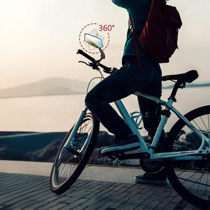 Handlebar Bike Mirror Ajustable and Rotatable Rearview Bicycle Mirror Security Cycling Rearview Mirror Easy V1308-DSZKI-362