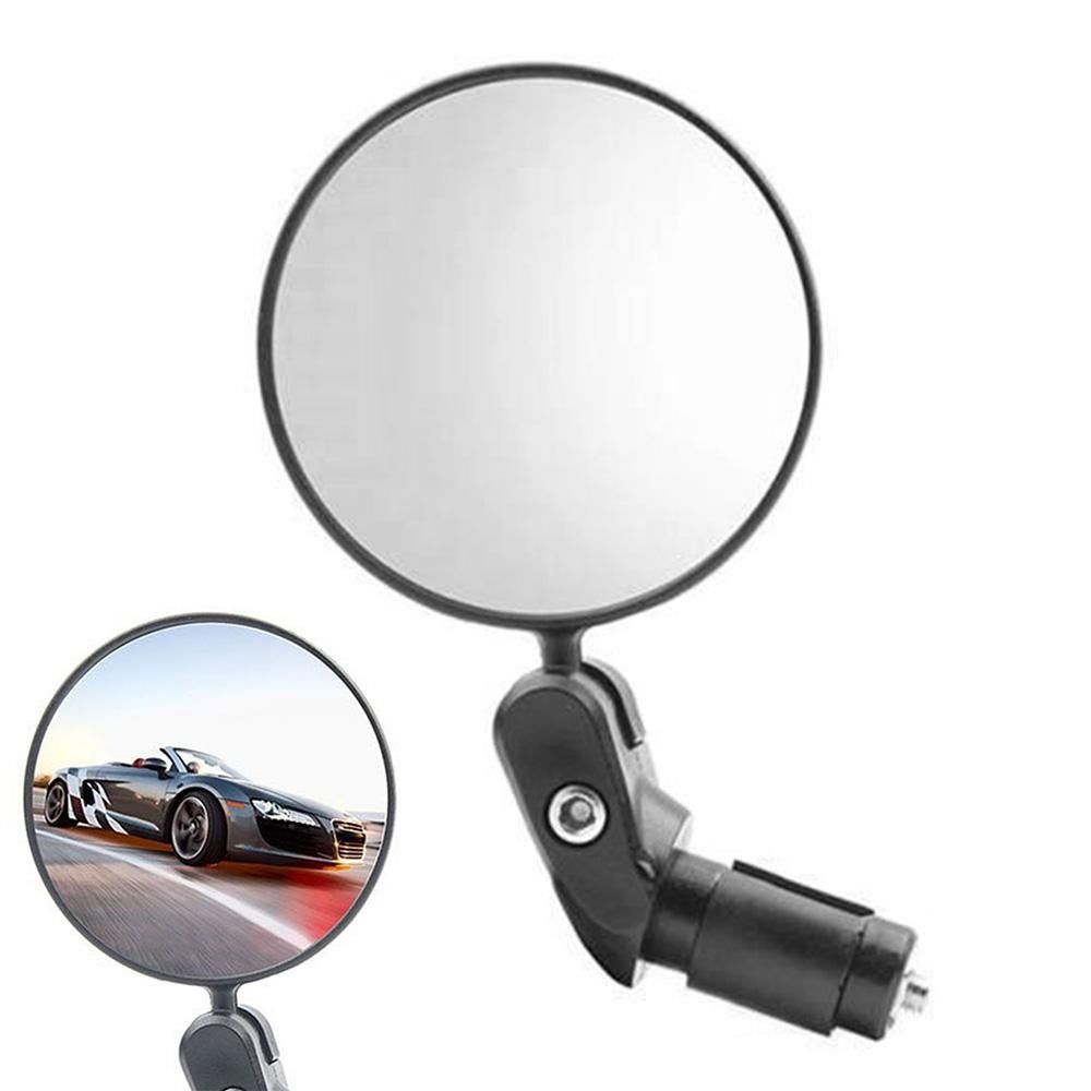 Handlebar Bike Mirrors Adjustable Bicycle Rearview Mirror for Mountain Road Bikes - 1PC V1308-DSZKI-363