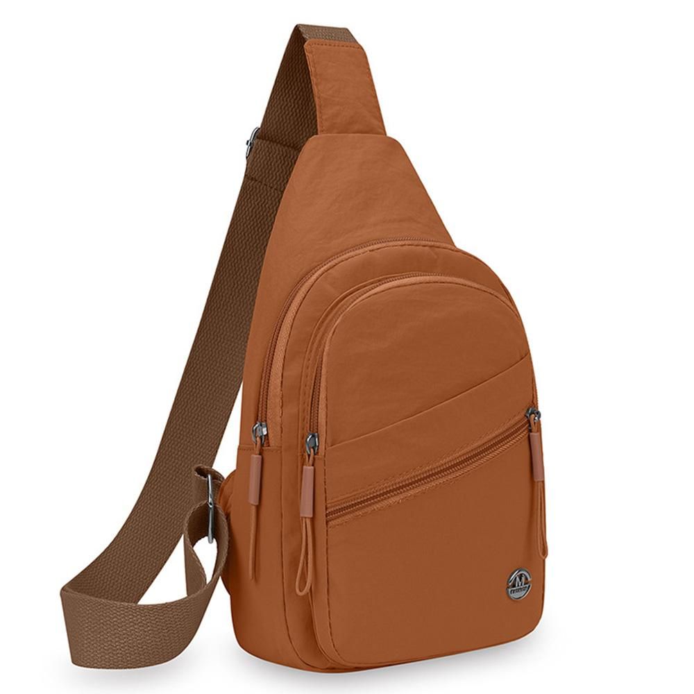 Sling Bag for Women Sling Backpack Chest Daypack Crossbody Bag - Orange V1308-DSZKI-368-2