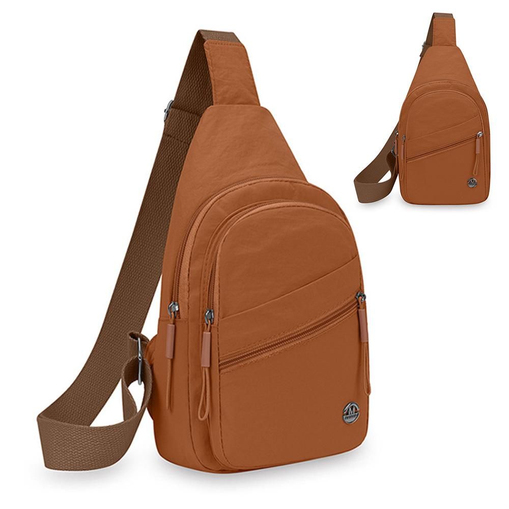 Sling Bag for Women Sling Backpack Chest Daypack Crossbody Bag - Orange V1308-DSZKI-368-2