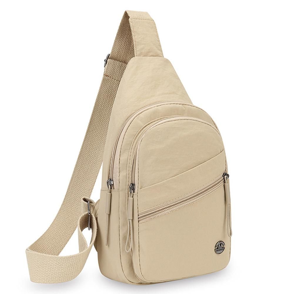 Sling Bag for Women Sling Backpack Chest Daypack Crossbody Bag - Khaki V1308-DSZKI-368-3