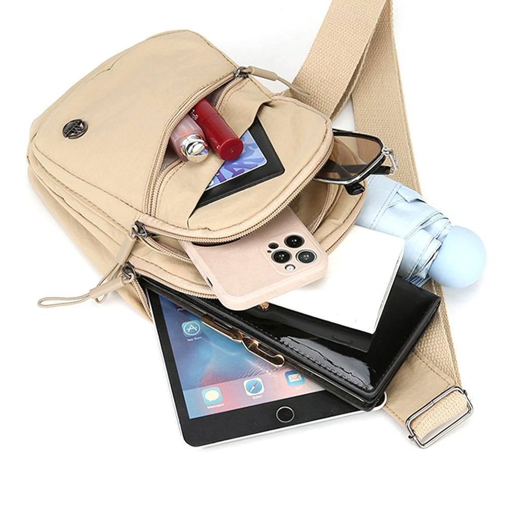 Sling Bag for Women Sling Backpack Chest Daypack Crossbody Bag - Khaki V1308-DSZKI-368-3