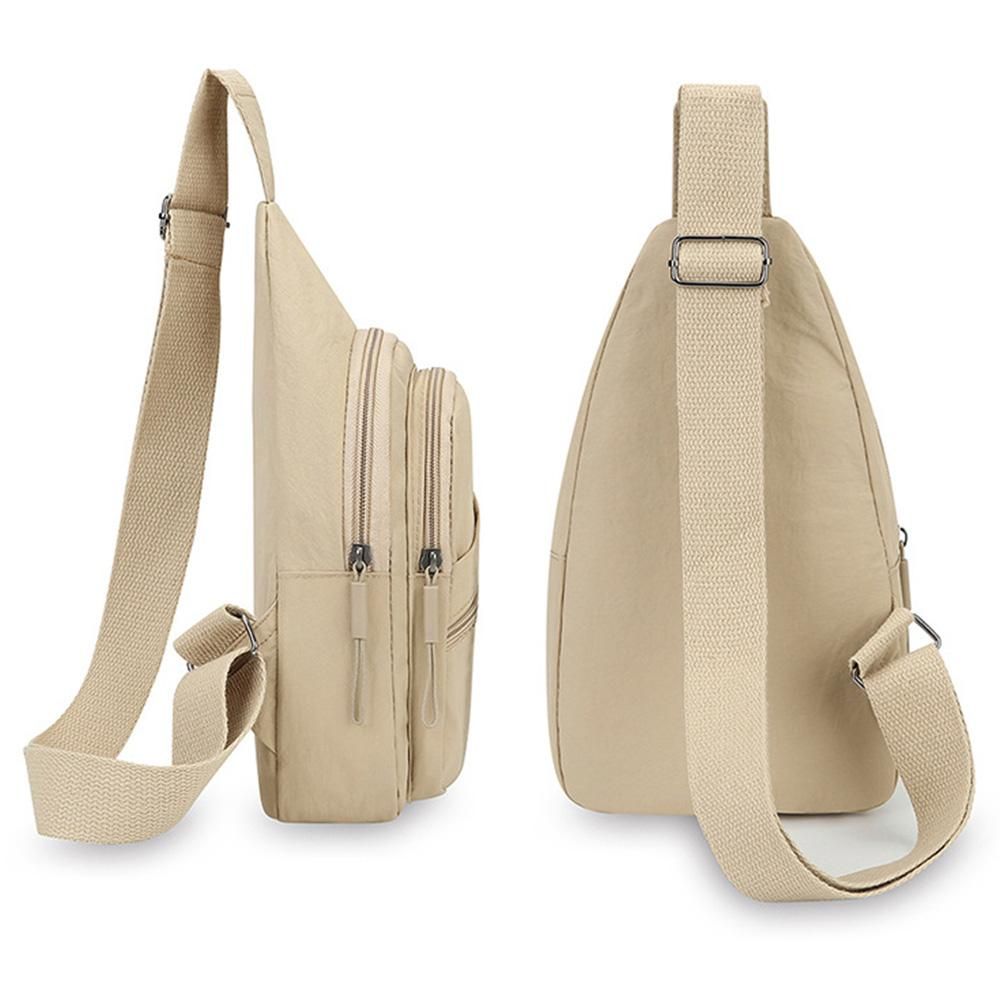 Sling Bag for Women Sling Backpack Chest Daypack Crossbody Bag - Khaki V1308-DSZKI-368-3
