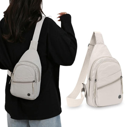 Sling Bag for Women Sling Backpack Chest Daypack Crossbody Bag - Khaki V1308-DSZKI-368-3
