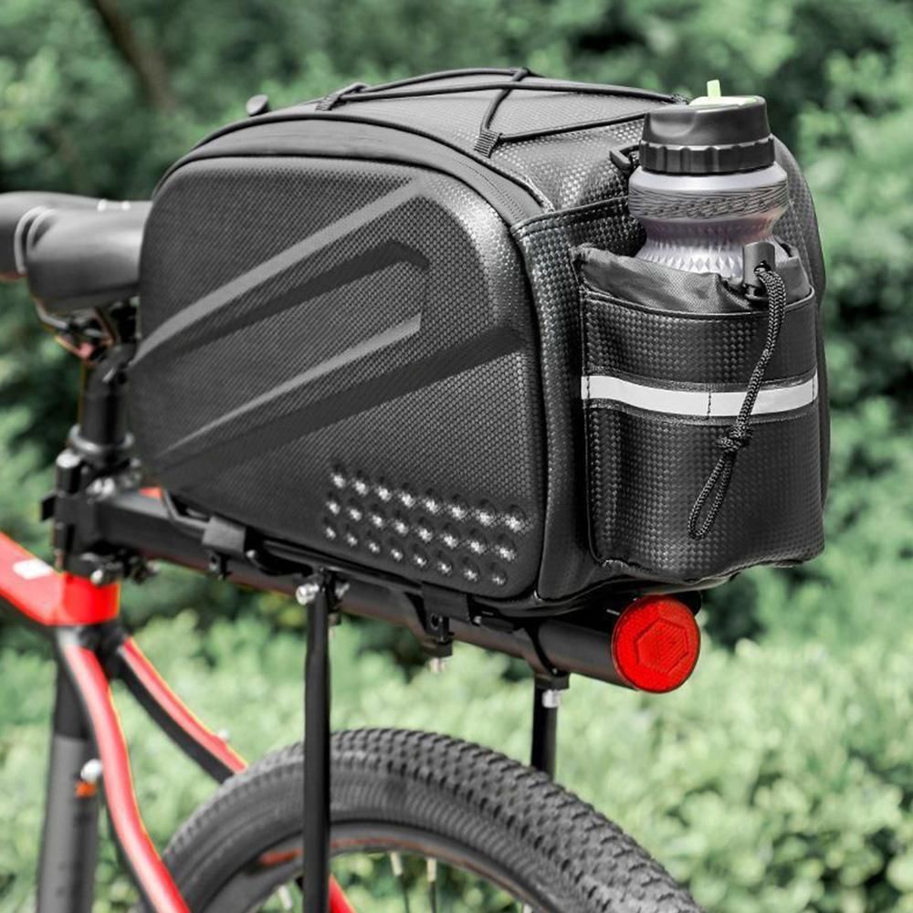 10L Large Capacity Bike Rack Bag Trunk Rear Rack Bag Biking Accessories Gear V1308-DSZKI-372