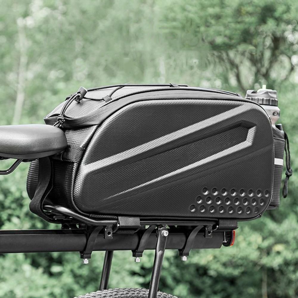 10L Large Capacity Bike Rack Bag Trunk Rear Rack Bag Biking Accessories Gear V1308-DSZKI-372
