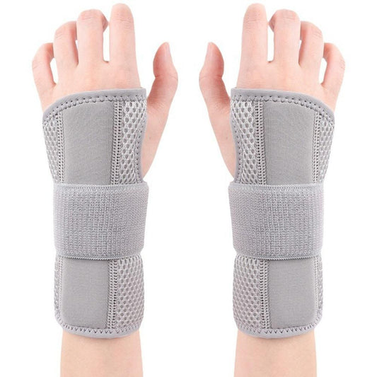 1Pair Carpal Tunnel Wrist Brace Carpal Tunnel Splint Arthritis Pain and Support For Sprained Relief Night V1308-DSZKI-374-1