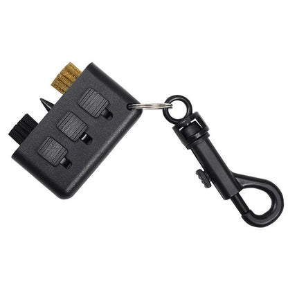 3 In 1 Golf Club Cleaning Brush Retractable Brass Nylon Groove Cleaner Tool V1308-DSZKI-376
