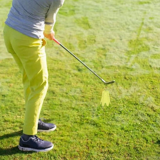 Plastic Golf Tees Golf Simulator Tees for Home Outdoor Indoor Golf Tees Simulator Practice Training - Yellow V1308-DSZKI-381-1