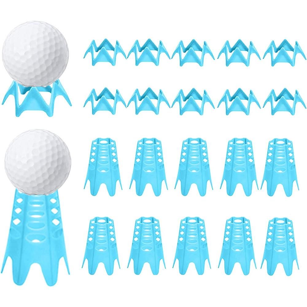 Plastic Golf Tees Golf Simulator Tees for Home Outdoor Indoor Golf Tees Simulator Practice Training - Blue V1308-DSZKI-381-2
