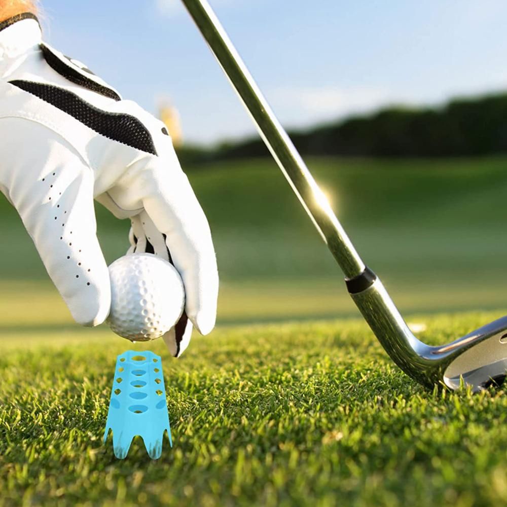 Plastic Golf Tees Golf Simulator Tees for Home Outdoor Indoor Golf Tees Simulator Practice Training - Blue V1308-DSZKI-381-2