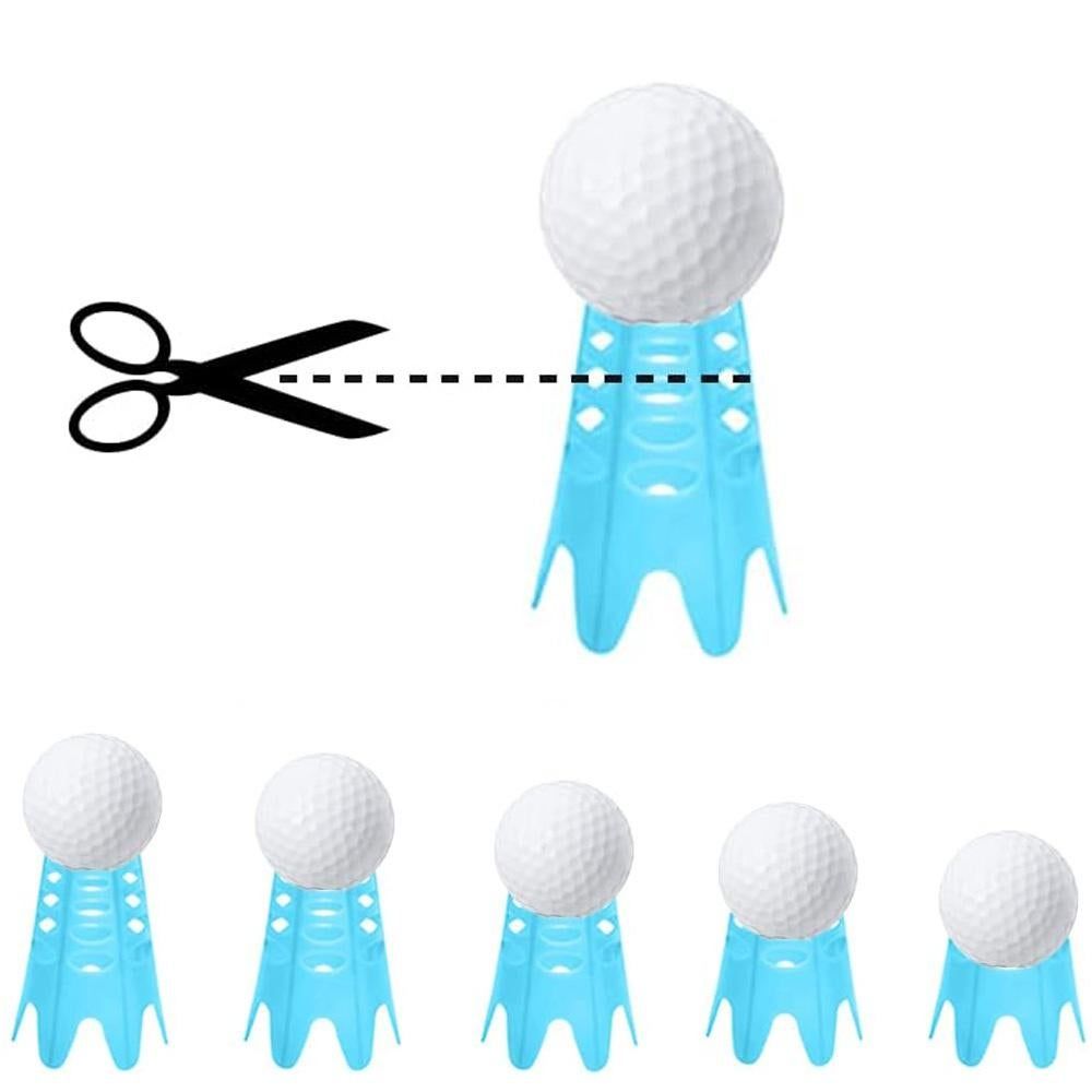 Plastic Golf Tees Golf Simulator Tees for Home Outdoor Indoor Golf Tees Simulator Practice Training - Blue V1308-DSZKI-381-2