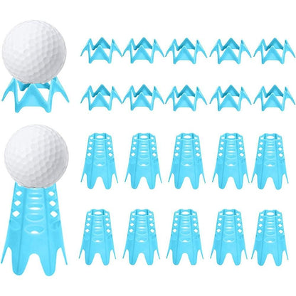 Plastic Golf Tees Golf Simulator Tees for Home Outdoor Indoor Golf Tees Simulator Practice Training - Black V1308-DSZKI-381-3