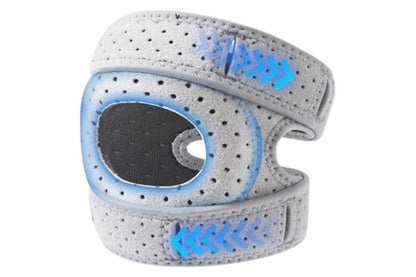 Professional Sports Knee Brace Meniscus Support for Running Hiking - Gray V1308-DSZKI-382-1