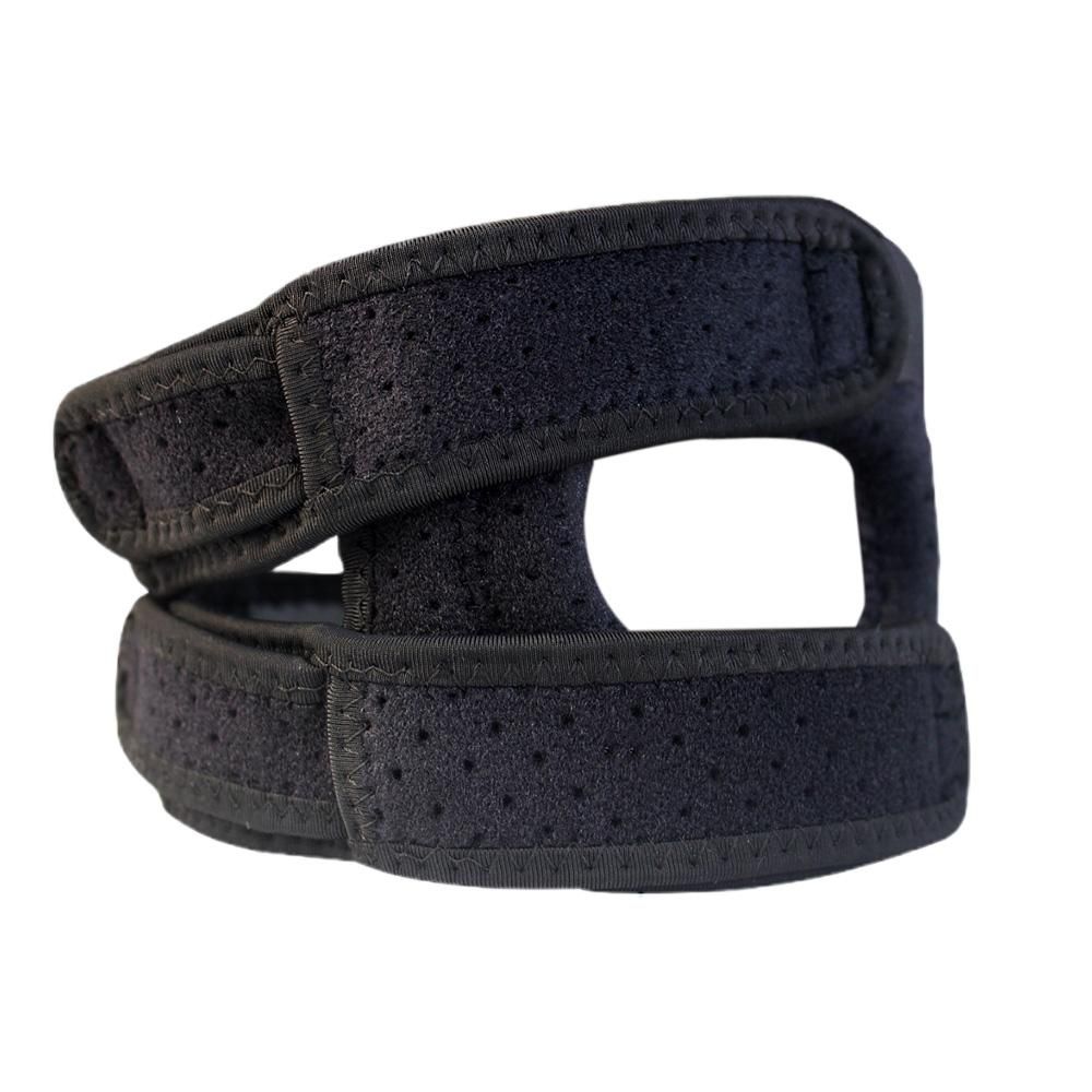 Professional Sports Knee Brace Meniscus Support for Running Hiking - Black V1308-DSZKI-382-2