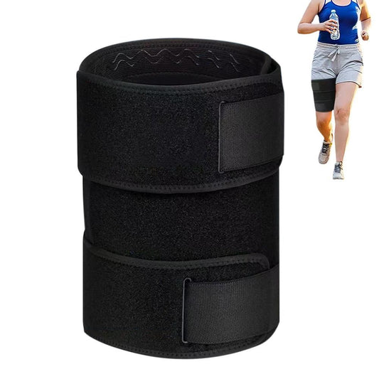 Thigh Brace Adjustable Compression Sleeve Support For Workouts V1308-DSZKI-384