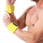 Wrist Wraps for Weightlifting and Working Out - Yellow V1308-DSZKI-385-1