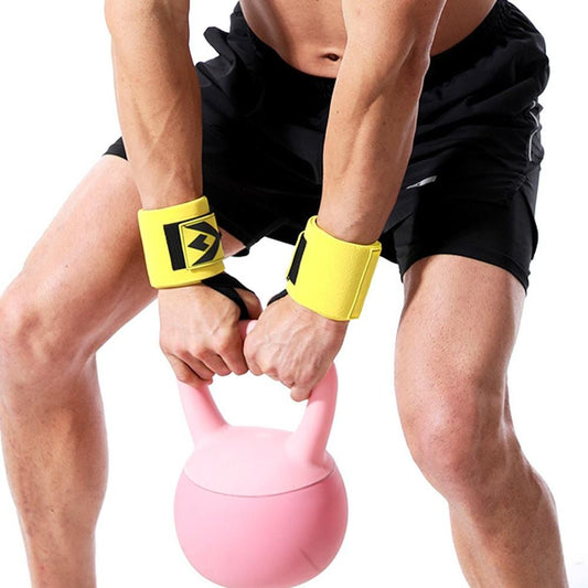 Wrist Wraps for Weightlifting and Working Out - Yellow V1308-DSZKI-385-1