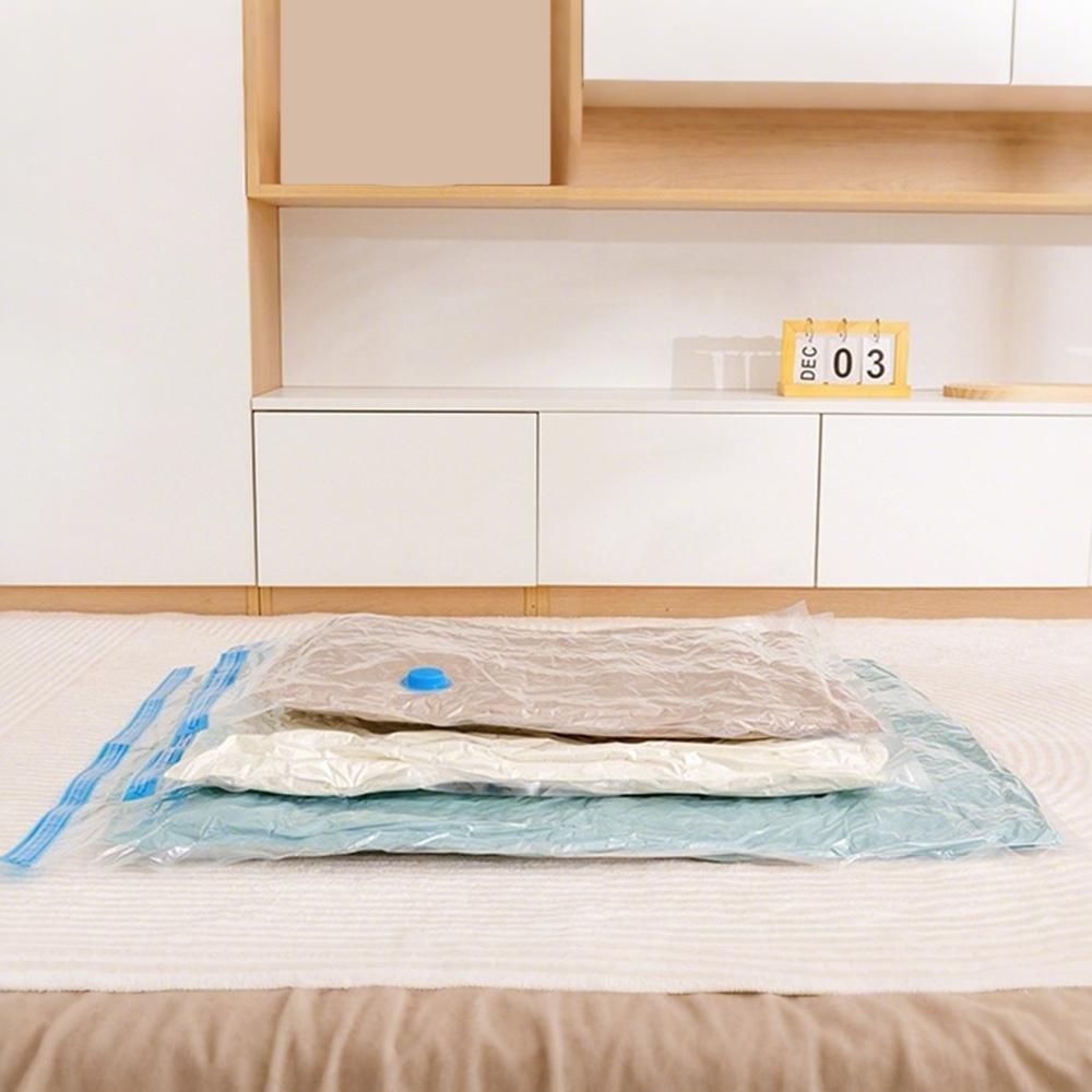 8 Pack Vacuum Storage Bags Space Saver Bags for Clothes Blankets with Valve - M V1308-DSZKI-389-2